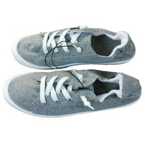 Falls Creek Womens Slip On Kristy Sneaker Heather Gray 11M NWT